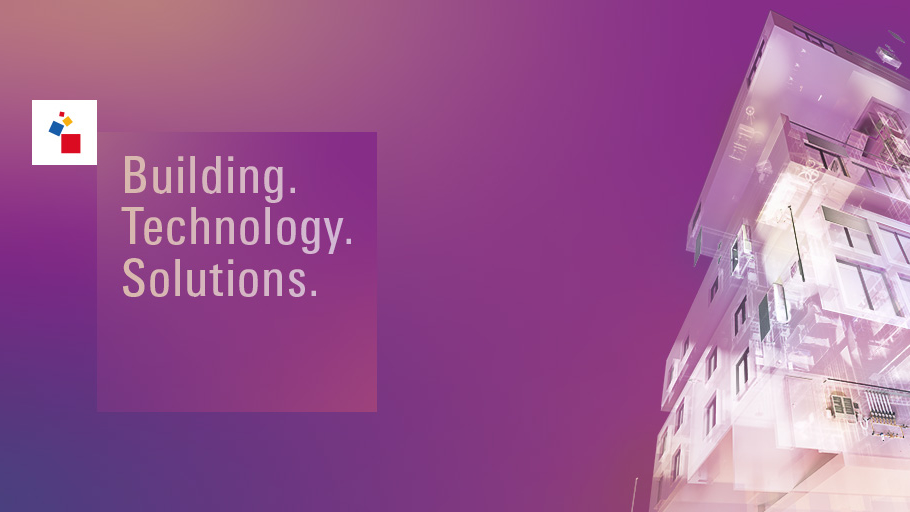 Keyvisual Building. Technology. Solutions.